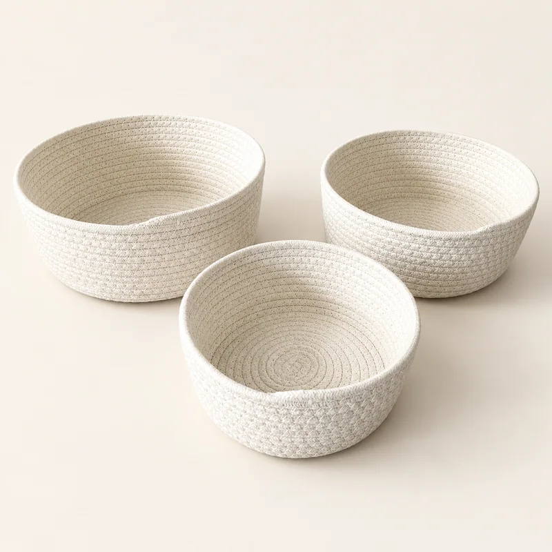 Coiled Storage Bowls