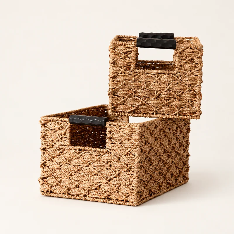 Diamond Weave Baskets