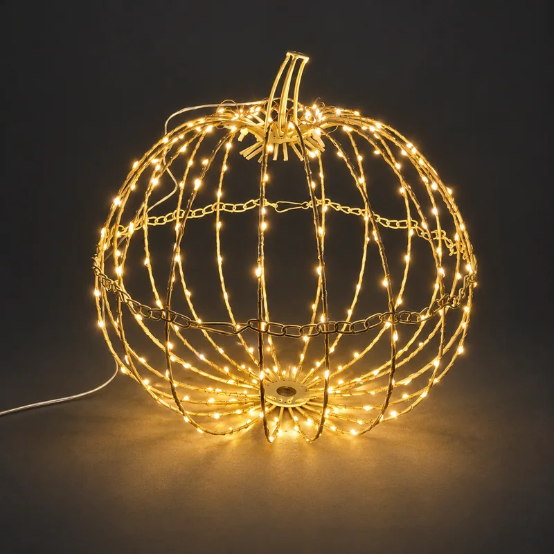 Round Pumpkin Light — 2