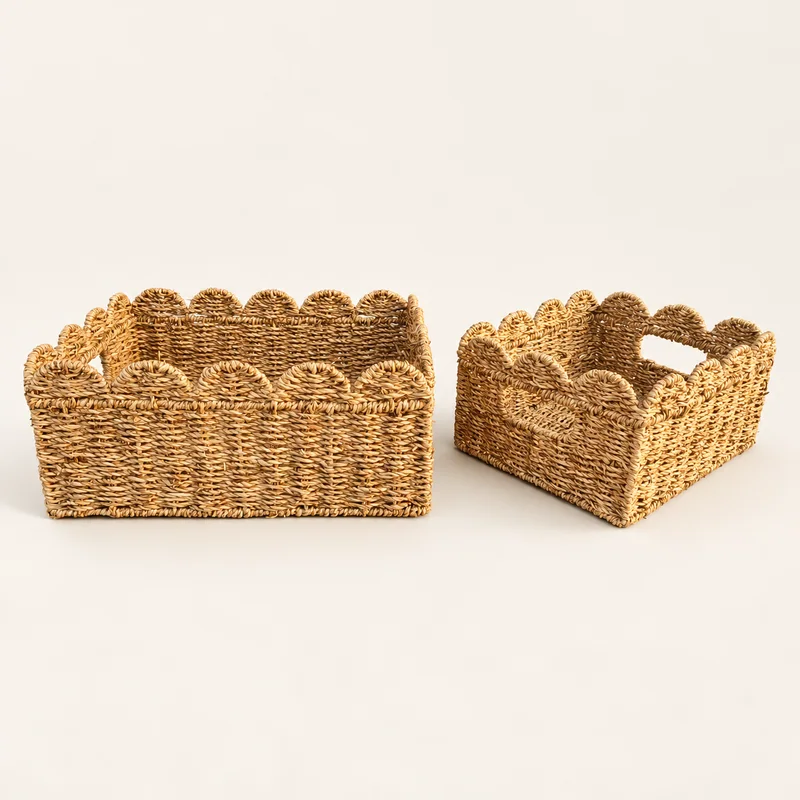 Scalloped Baskets — 2