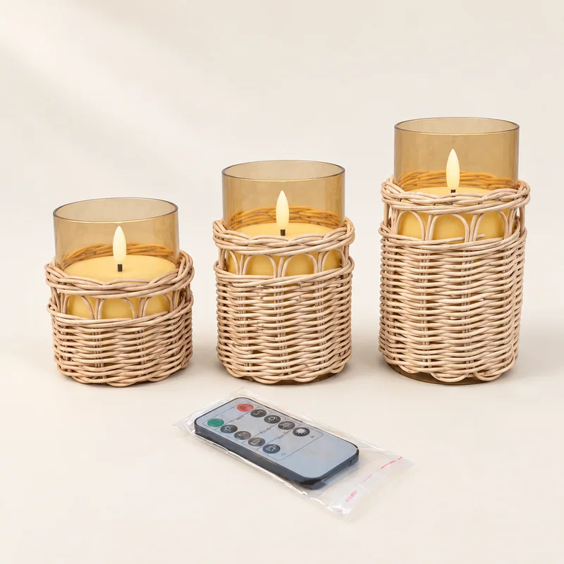 Woven Candle Holders